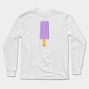 Lavender ice lolly Long Sleeve T-Shirt